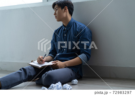 Man sadness, writer 72983297