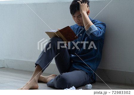 Man sadness, writer Man sadness, writer 72983302