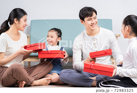 Family at home 72983325