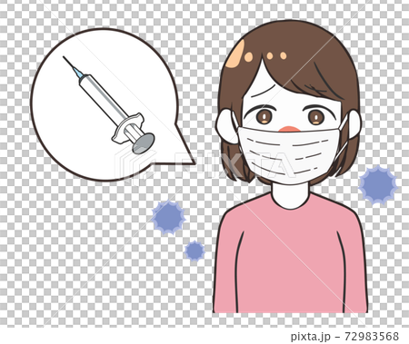 Vaccinated women Vaccinated women 72983568