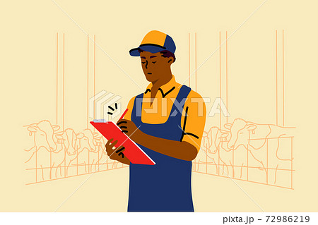 Examination, farming, occupation, work concept 72986219