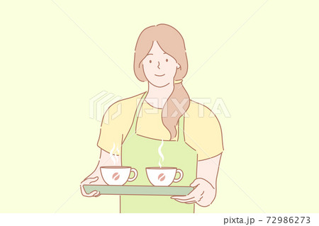 Cofee, barista, service, offer, order, advertising concept Cofee, barista, service, offer, order, advertising concept 72986273