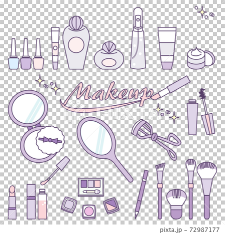 Makeup set purple 72987177