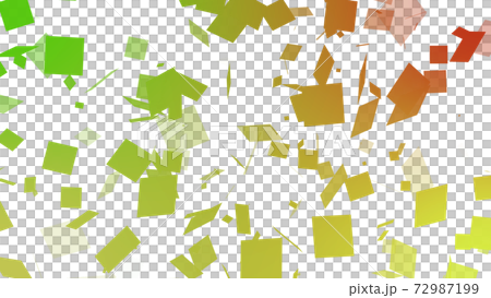 CG Square Colorful square confetti CG Square Colorful square confetti 72987199