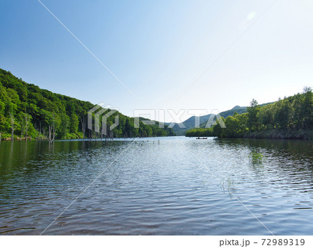 夏の落合ダム 72989319
