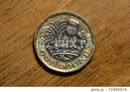 New one pound British coin 72989979