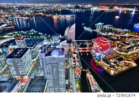 横浜ランドマークタワーからの夜景 72991874