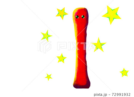 キラキラ数字1 72991932