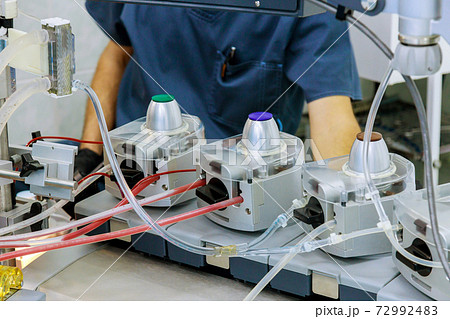 Apparatus circulation blood heart lung machine for heart surgery in operating room Apparatus circulation blood heart lung machine for heart surgery in operating room 72992483