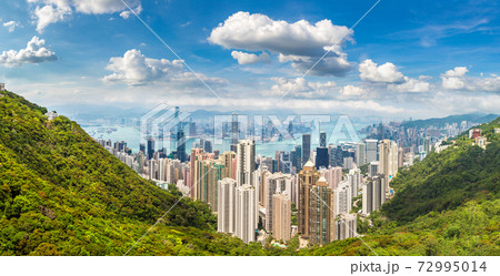 Panoramic view of Hong Kong 72995014
