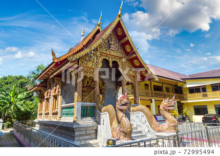 Buddhists temple in Chiang Mai 72995494