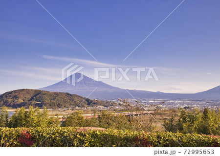 富士川SAから見る富士山　晩秋1 72995653