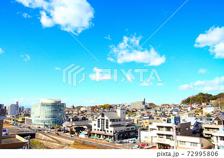 瀬戸市中心街、尾張瀬戸駅周辺の風景 72995806