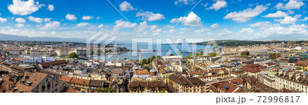 Panoramic view of Geneva Panoramic view of Geneva 72996817