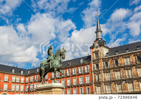 Plaza Mayo in Madrid, Spain 72996846