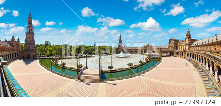 Spanish Square in Sevilla 72997324