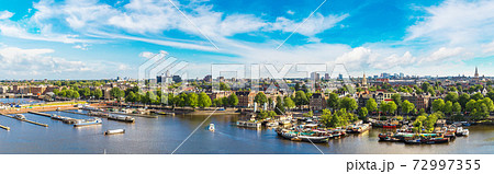 Panoramic view of Amsterdam Panoramic view of Amsterdam 72997355