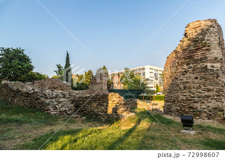 Ruins in Thessaloniki, Greece 72998607