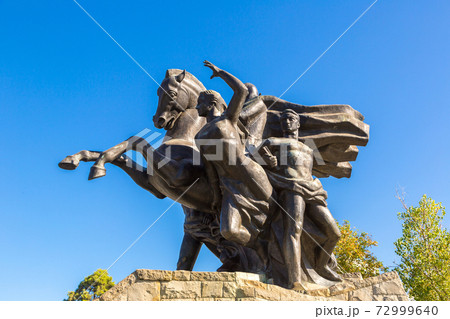 Ataturk Monument in Antalya, Turkey 72999640