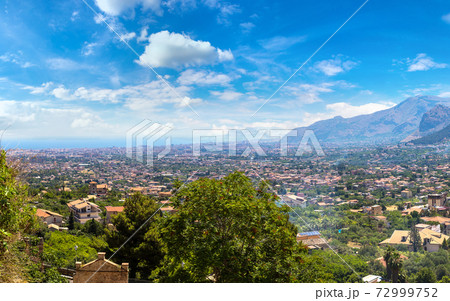 Landscape view near Monreale Landscape view near Monreale 72999752