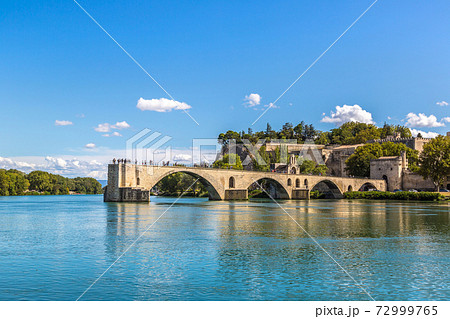 Saint Benezet bridge in Avignon 72999765