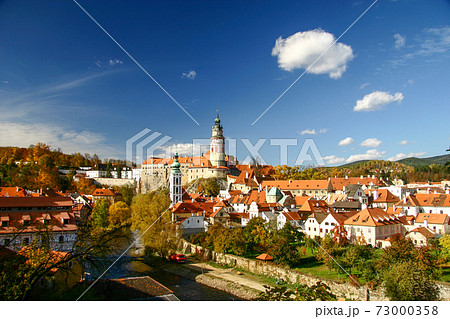 ヨーロッパで最も美しい町と言われるチェコのチェスキークルムロフ ヨーロッパで最も美しい町と言われるチェコのチェスキークルムロフ 73000358