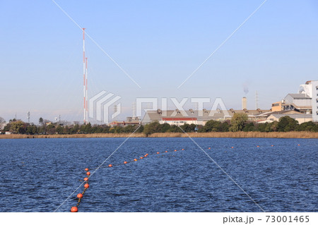 埼玉県久喜市久喜菖蒲公園の秋の風景 埼玉県久喜市久喜菖蒲公園の秋の風景 73001465