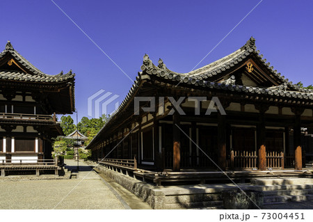 唐招提寺　礼堂と鼓楼　奈良県奈良市 73004451