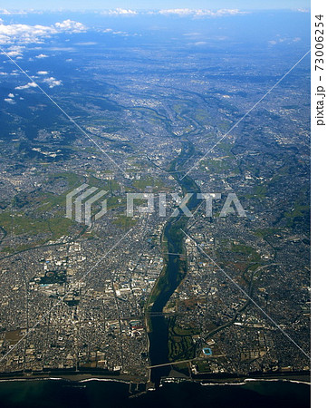 湘南空撮 相模川流域 湘南空撮 相模川流域 73006254