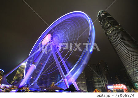 Ferris Wheel in Hong Kong 73006874