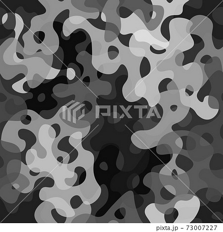 Camouflage seamless pattern background. Classic clothing masking camo print 73007227