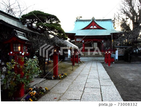 横浜市磯子区岡村　岡村天満宮　2020年12月 73008332