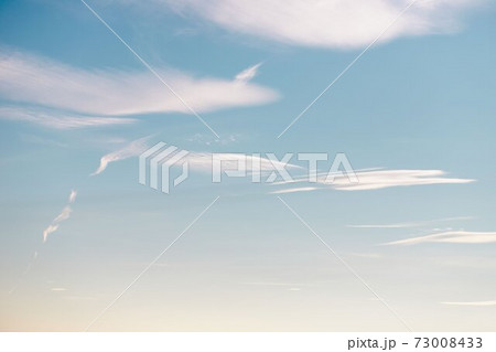 Beautiful delicate sky background with cirrus clouds Beautiful delicate sky background with cirrus clouds 73008433