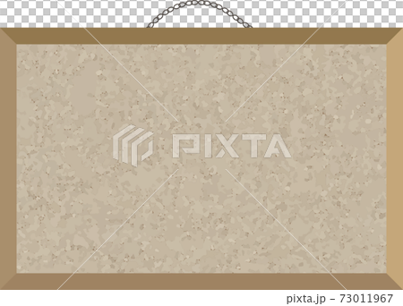 A simple cork board hanging on the wall 73011967