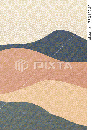 イラスト素材 抽象 アブストラクト 和風 和紙 紙 背景素材 和柄 青海波模様 イラスト素材 抽象 アブストラクト 和風 和紙 紙 背景素材 和柄 青海波模様 73012280