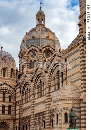 Marseilles. The dome of the old cathedral. 73013498