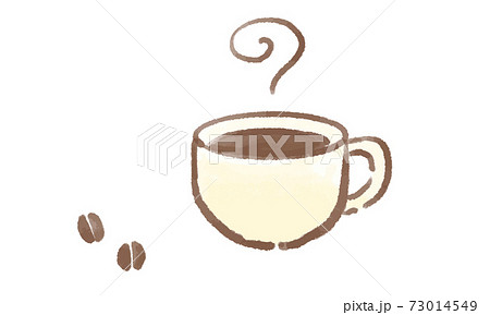 イラスト素材 コーヒーとコーヒー豆のイラスト素材 イラスト素材 コーヒーとコーヒー豆のイラスト素材