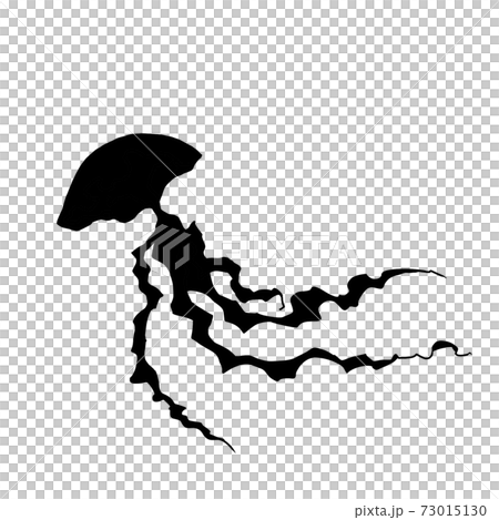 水母剪影 73015130