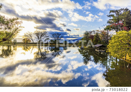 秋の京都 修学院離宮 秋の京都 修学院離宮 73018022