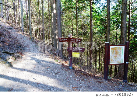 川苔山への登山道　大ダワ 73018927