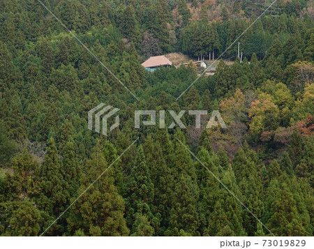 徳島三好市池田町勘場の山間の一軒家 73019829