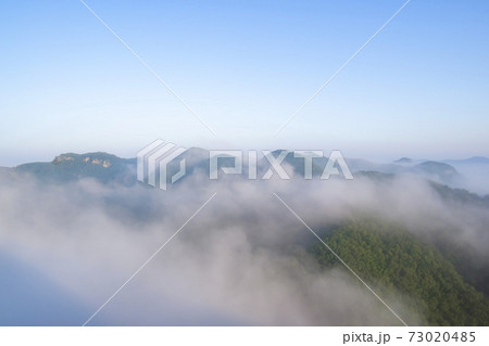 雲海 空 夕焼け 73020485