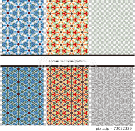 Korean traditional pattern 01 73022329
