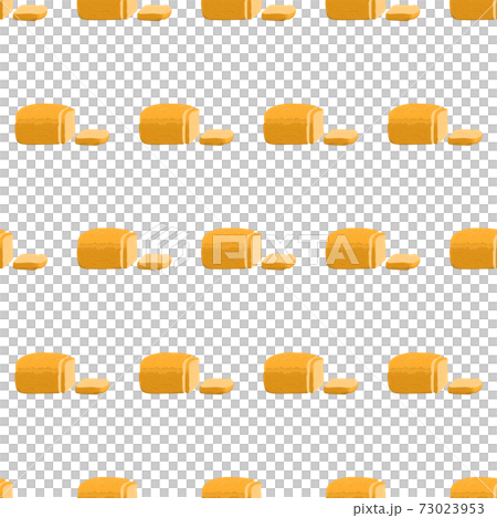 Bread seamless pattern in cartoon style on white background. Bread seamless pattern in cartoon style on white background. 73023953
