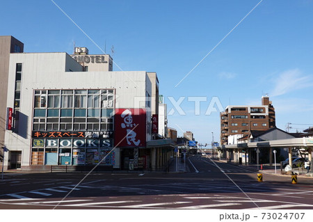 糸魚川駅日本海口 73024707