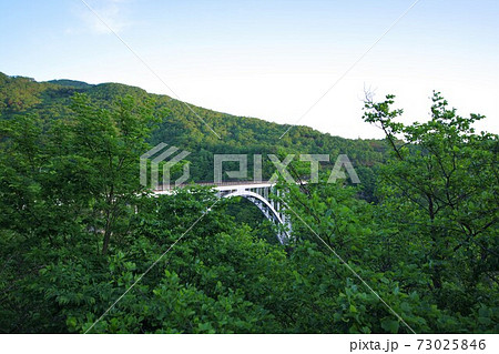 日光霧降高原の六方沢橋 日光霧降高原の六方沢橋 73025846