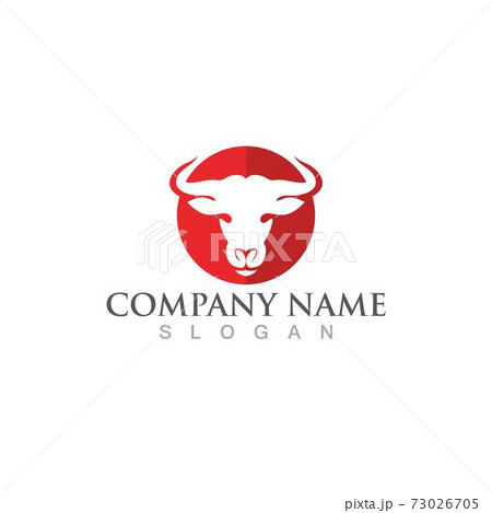bull logo and symbol vector bull logo and symbol vector 73026705