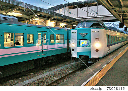 国鉄381系電車　スーパーくろしお　紀勢本線　　 73028116