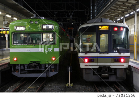 【D】奈良線103系（2020年12月：検査明けピカピカの姿） 73031556