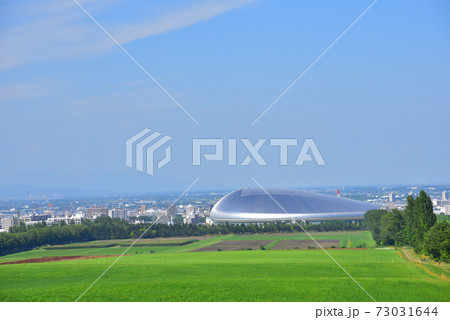 <北海道>札幌・さっぽろ羊ケ丘展望台と札幌ドーム 73031644